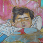 Childhood: Paul (oil painting), 2018